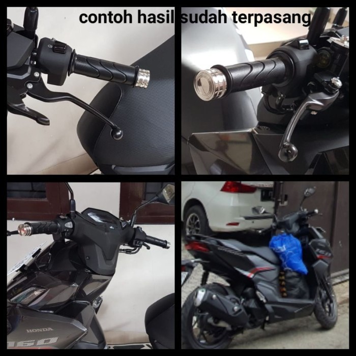 Jalu Bandul Stang Crome Besi Stanles Motor Vario 160/Vario 160 Abs/Cbs