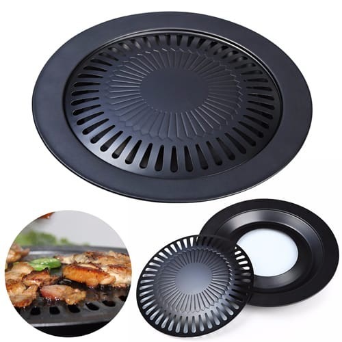 PAKET BARBEQUE/BBQ SET KOMPOR PORTABLE NIKO TAS + BBQ GRILL PLATE NIKO
