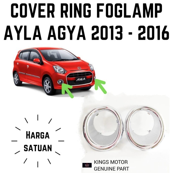 Cover Ring Foglamp Ayla Agya 2013-2016 Original