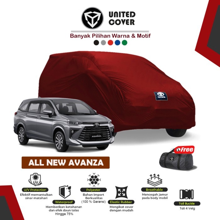 Body Cover Sarung Mobil All New Avanza 2022 2023 2024 Selimut Avanza