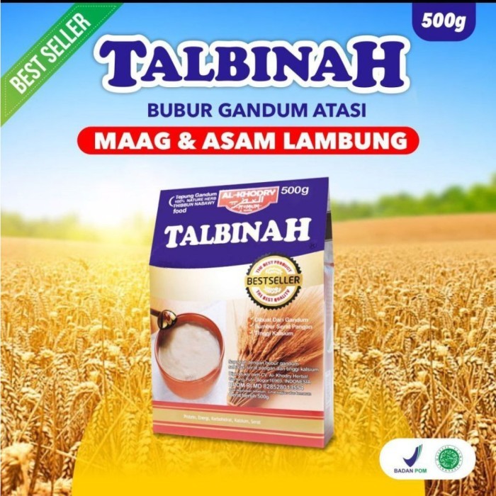 TERLARIS TEPUNG TALBINAH ORIGINAL TALBINAH TEPUNG GANDUM ORIGINAL MAKANAN UNTUK ASAM LAMBUNG GERD