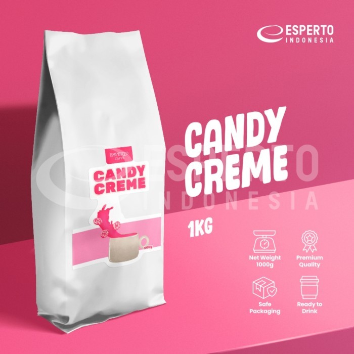 

TERLARIS ESPERTO CAFFE CANDY CREME 1KG - BUBUK MINUMAN MURAH!!! MURAH