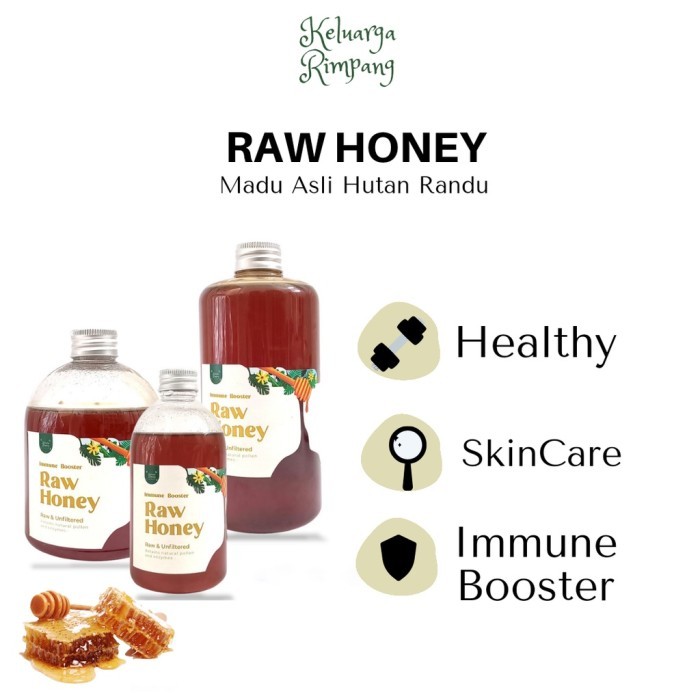

TERLARIS MADU ASLI RAW HONEY BY KELUARGA RIMPANG MURAH!!! MURAH