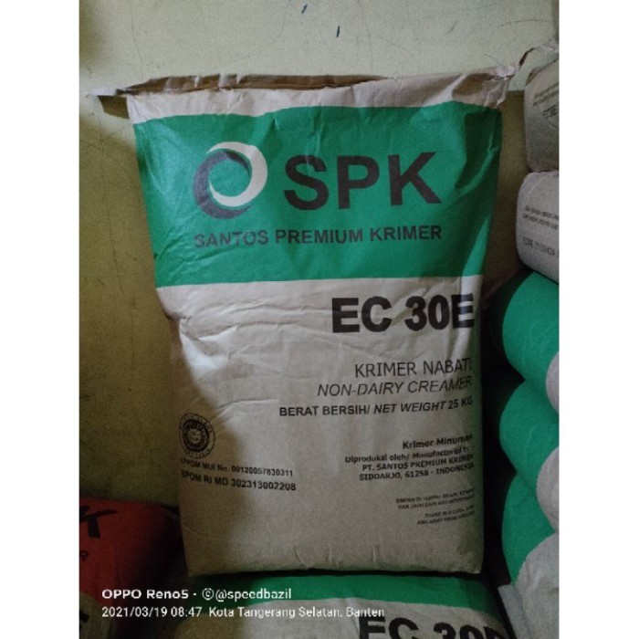 

TERLARIS KRIMER SANTOS EC30E 25KG MURAH!!! MURAH