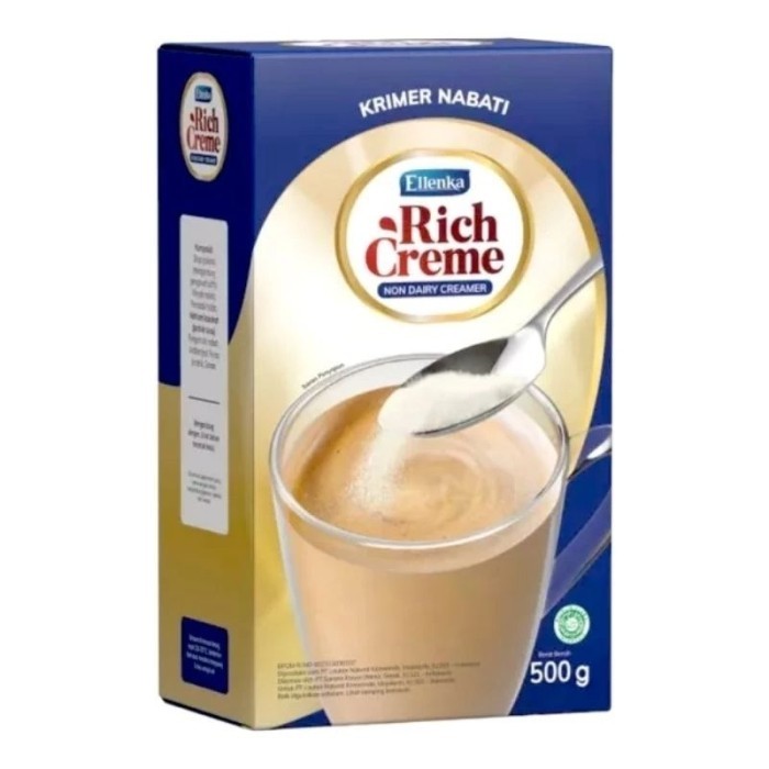 

TERLARIS ELLENKA RICH CREME NON DIARY CREAMER 500 GRAM KRIMER BUBUK NABATI MURAH!!! MURAH