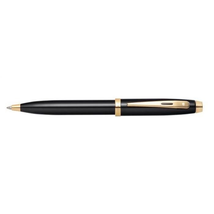

Sheaffer 100 Glossy Black with Gold-Tone Ballpoint Pen Original