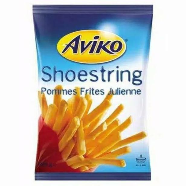 

Aviko Pommes Frites Shoestring, Kentang Goreng French Fries Shoestring 1Kg Original