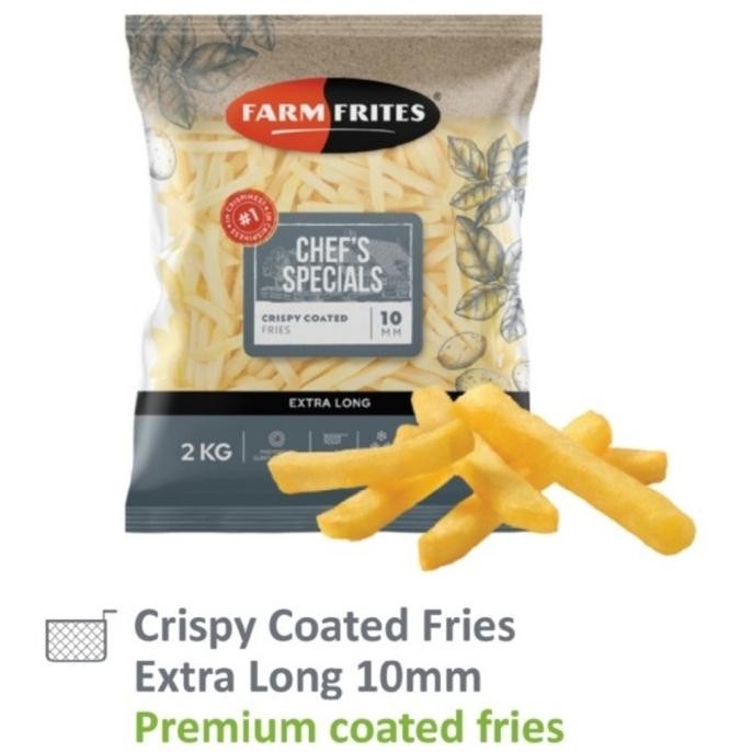 

Kentang Goreng Straight Cut Batter Coated French Fries Import 2 Kg Original