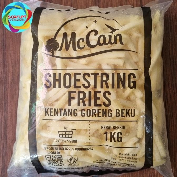 

Kentang Shoestring Mccain French Fries 1Kg Original