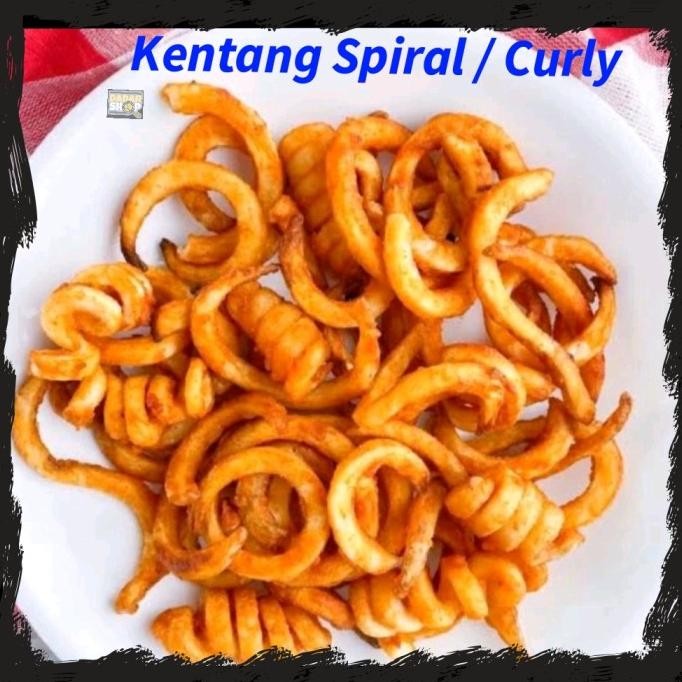 

Kentang Spiral / Curly Original