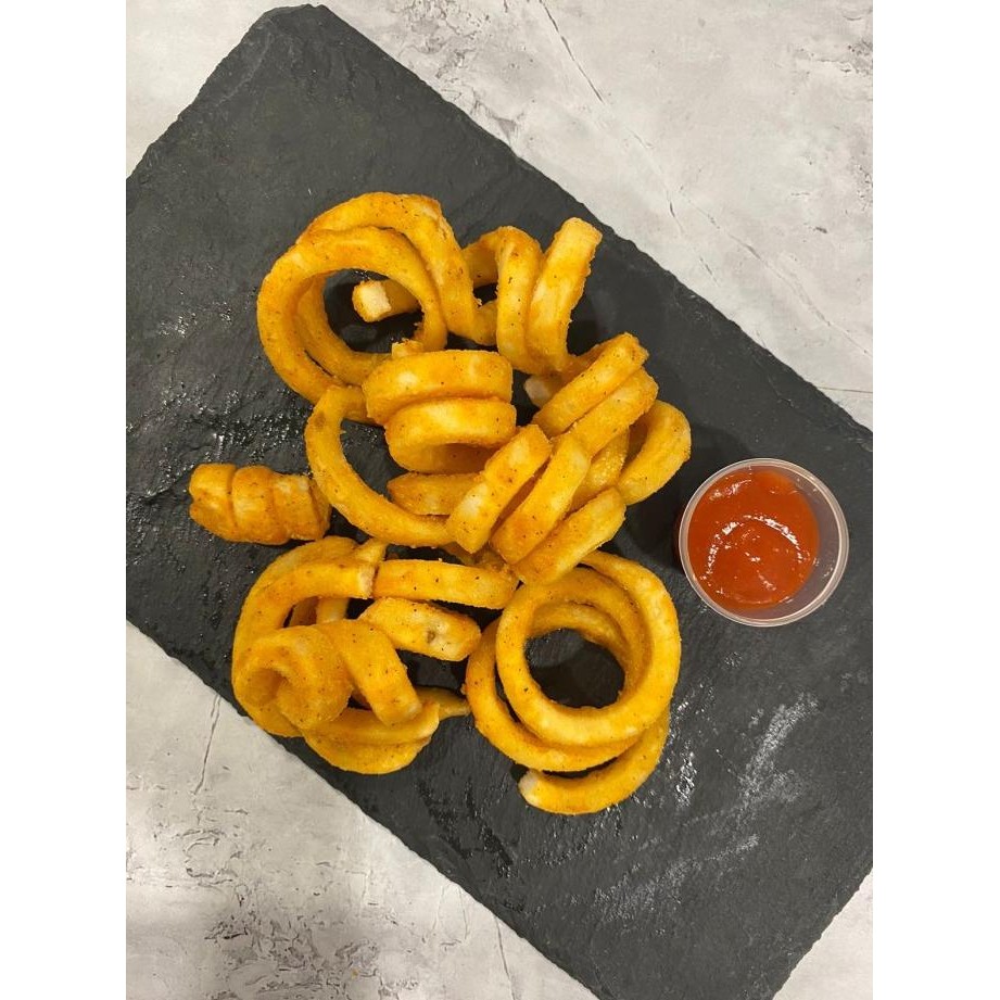 

Mccain Redstone Spiral Fries 1,8 Kg / Mccain French Fries Spiral / Kentang Goreng Mccain Spiral Original