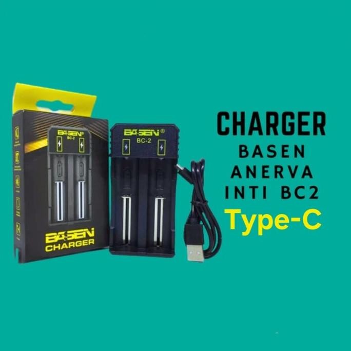 Terbaru AUTHENTIC BASEN BC2 Fast Charging Universal Charger Battery Baterai