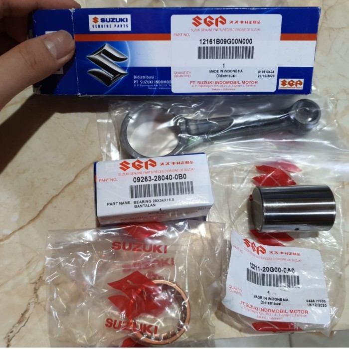 Stang Seher Conrod Smash Asli Suzuki 12161B09G00N Barang Langka