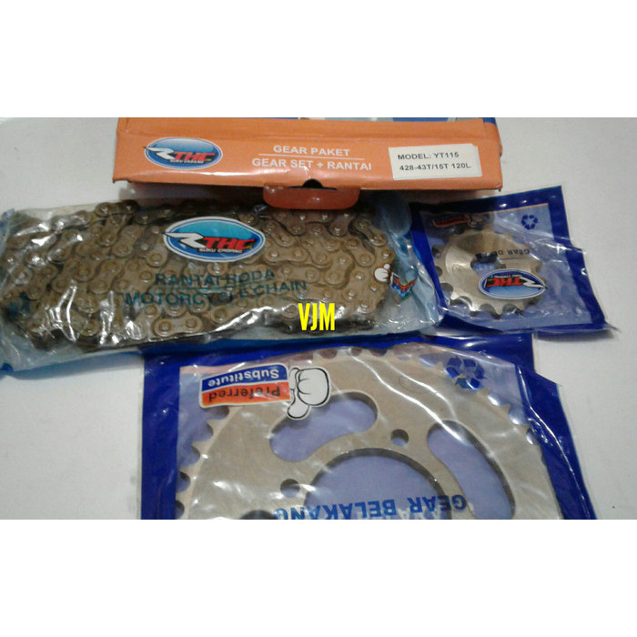 Gear Gir Paket Gir Set Yamaha Yt110 Istimewa  Kualitas Bahan Bagus Termurah Langka