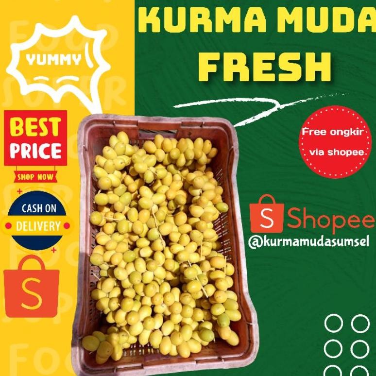 

risto- (pre~order )ready 20 feb buah kurma muda prol fresh