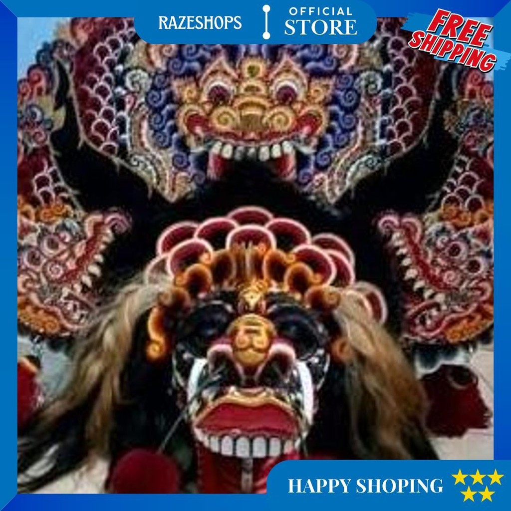 

Bisa Cod Cuci Gudang Barongan Rampak Telon Jamang Cat Air Brush Bonus Kemul Panjang Dan Pentul Tinggal Pakai Ukuran Anak Promo Barongan Plipit Romo Mainan Anak Barongan Anak Sd Brongan Plipit Premium / Barongan Spon Caplok Kain Panjang / Barongan Ponorogo