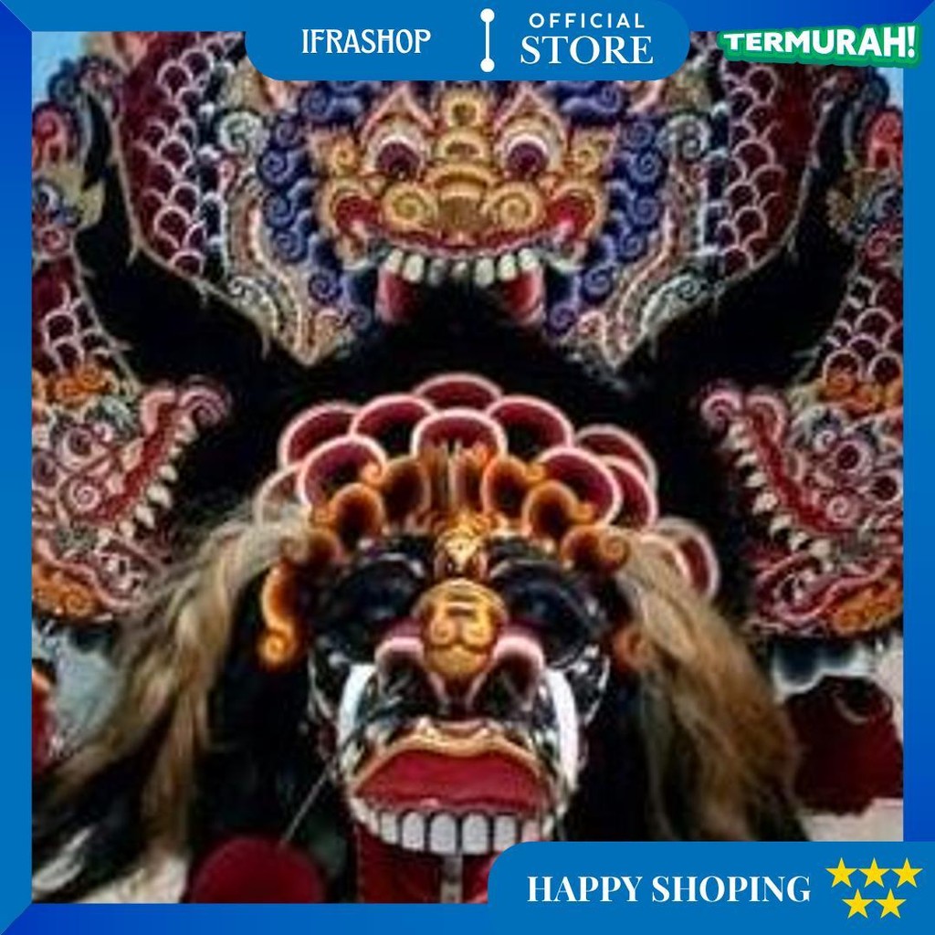 

Bisa Cod Cuci Gudang Barongan Rampak Telon Jamang Cat Air Brush Bonus Kemul Panjang Dan Pentul Tinggal Pakai Ukuran Anak Promo Barongan Plipit Romo Mainan Anak Barongan Anak Sd Brongan Plipit Premium / Barongan Spon Caplok Kain Panjang / Barongan Ponorogo