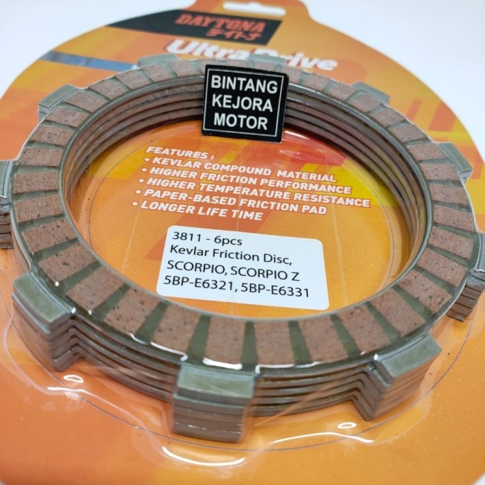 Kampas Kopling Plat Kopling Plat Racing Scorpio Scorpio Z Ori Daytona Termurah Langka