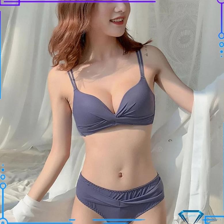 RILI (BH + CD) SET DAN CELANA DALAM PREUM QUALITY MOLALA 096638 32AB-38AB TANPA KAWAT