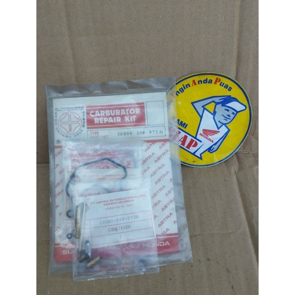 Repairkit Repair Kit Karburator Karbu Rator Honda Cg110 Cg125 Cg 110 Cg 125 Cg110N Cgn Cg 110 N Orig