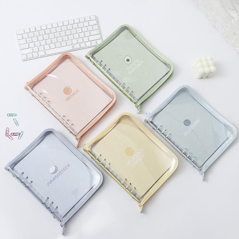 

BISA COD A5 BINDER ZIPPER RESLETING PVC GLITTER Na-138