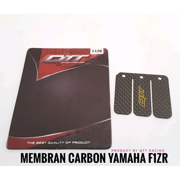 Membran Racing Fiber Carbon F1Zr F1Sr F1Z F1S Fizr Fisr Fiz Qtt Karbon Lidah Fibre Ikk Fifos Vivos I
