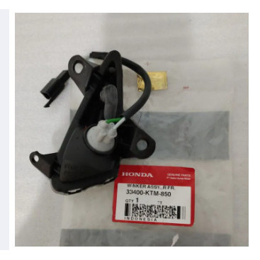 33400-Ktm-850 Sein Reting Winker Depan Kanan Honda Supra X 125 Old Lam Termurah Langka