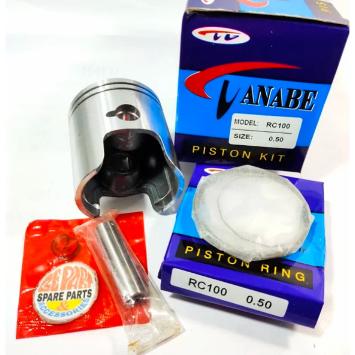 Piston Ring Seher Pen Kit Rc100 Tornado Gx Os 50 Termurah Langka