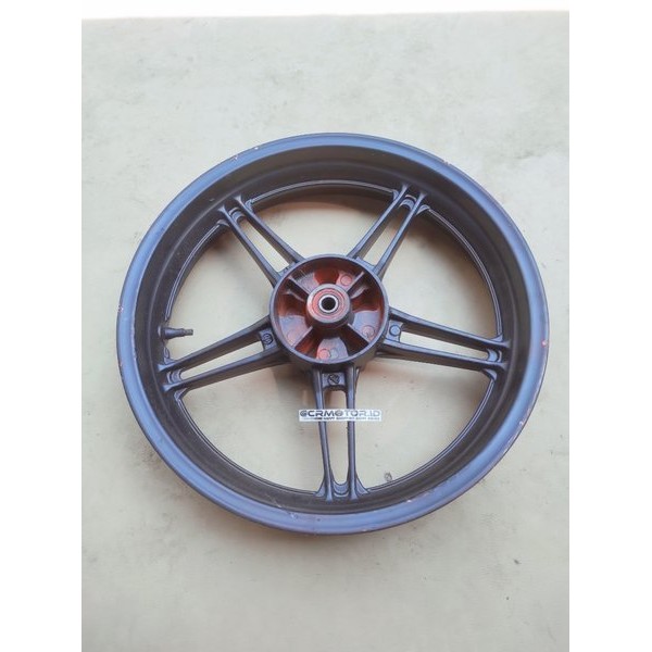 Castwheel Velg Pelek Racing Belakang Yamaha Vixion New Nvl Mx King 150 R15 V2 Kode 1Pa Ori Copotan M