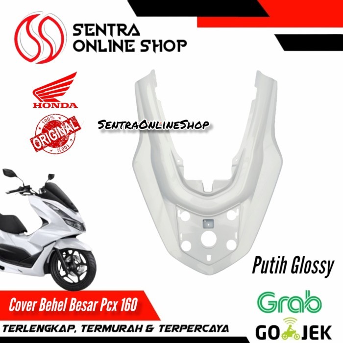 Cover Behel Stop Besar Kecil Putih Glossy Pcx 160 Original Termurah Langka