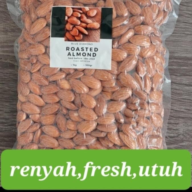 

BIG SALE ROASTED ALMOND KACANG ALMOND PANGGANG MATANG 1KG !!!!!