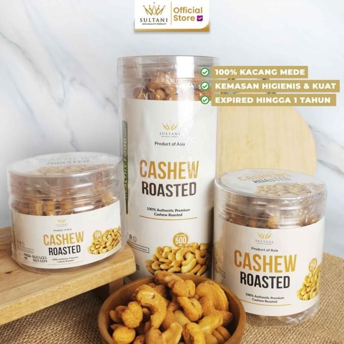 

READY STOCK KACANG MEDE/METE PANGGANG ORIGINAL - ROASTED CASHEW PREMIUM SULTANI !!!!!