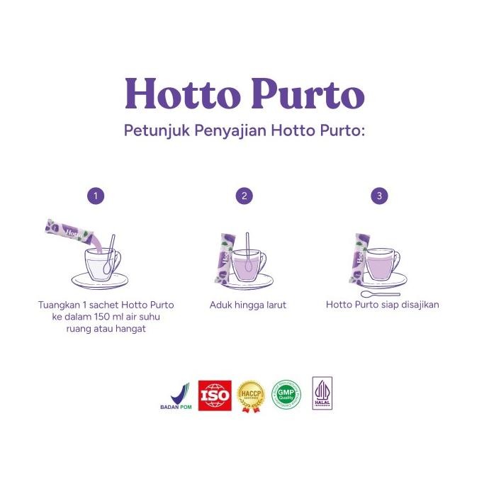 

TERBARU HOTTO PURTO MULTIGRAIN WITH PURPLE POTATO 3 POUCH !!!!!