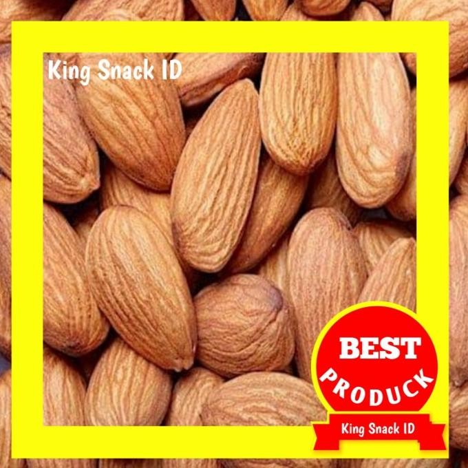 

TERBARU 1KG KACANG ALMOND PREMIUM / ALMOND SUPER ASLI AMERIKA / ALMON PANGGANG !!!!!