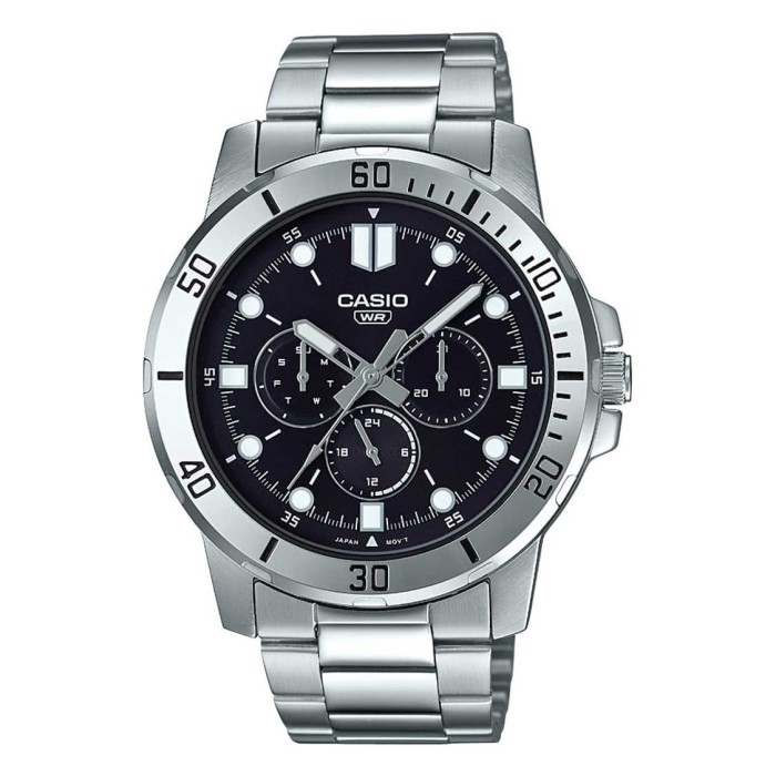 Casio Mtp-Vd300D-1Eudf - Jam Tangan Pria - Tali Stainless - Mtpvd300D
