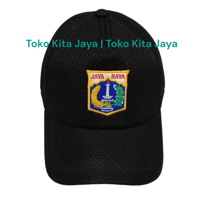 Topi Pemda DKI Topi Jaya Raya Topi Jaya Raya DKI Bordir Logo