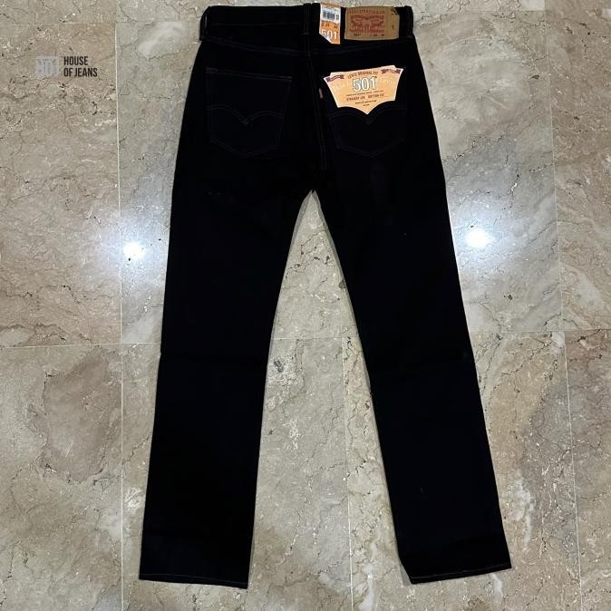 Celana Jeans Pria 501 Original Black 501-0660 Store_Tangmo