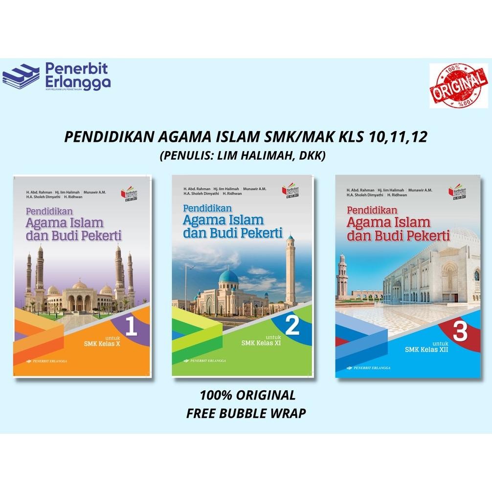 [Erlangga Official] Ppkn Smk/Mak Kelas 10 11 12  KD17  Berkualitas