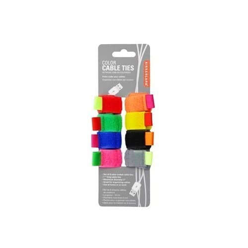 

TERBARU! CABLE TIES ASSORTED 8 PACK - KIKKERLAND
