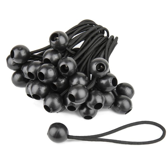

KUPO BALL BUNGEES TIES 15cm HEAVY DUTY - 5 pack