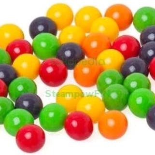 

TERBARU GOBSTOPPER YUMMY FRUITY JAWBREAKER CONFECTIONERY CANDY PERMEN IMPORT !!!!!