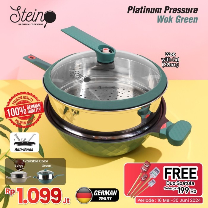 Steincookware Stein Pressure Cooker 32 cm