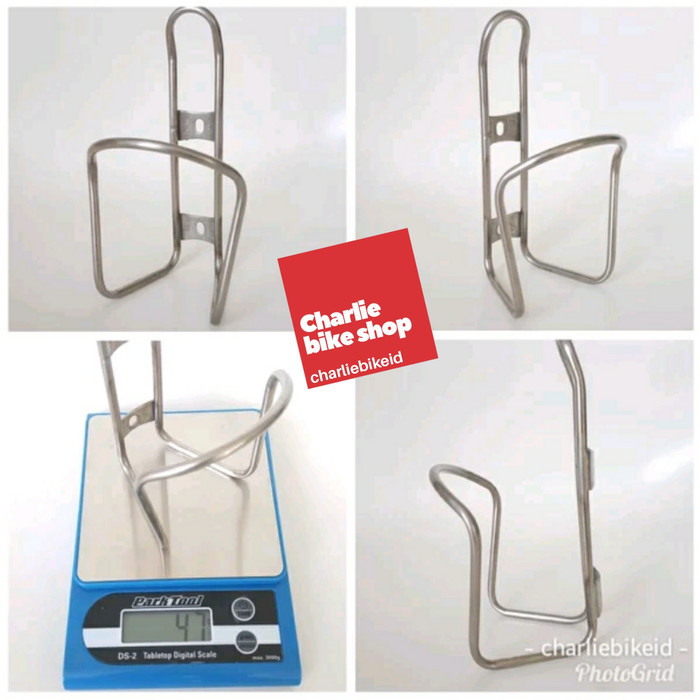TERBARU Bottle Cage Classic - KING CAGE - Stainless Steel 47Gram BISA GRAB