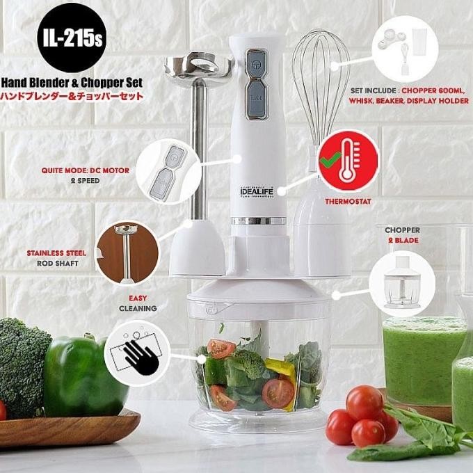 Idealife Hand Blender Il 215S Mursidahtoko