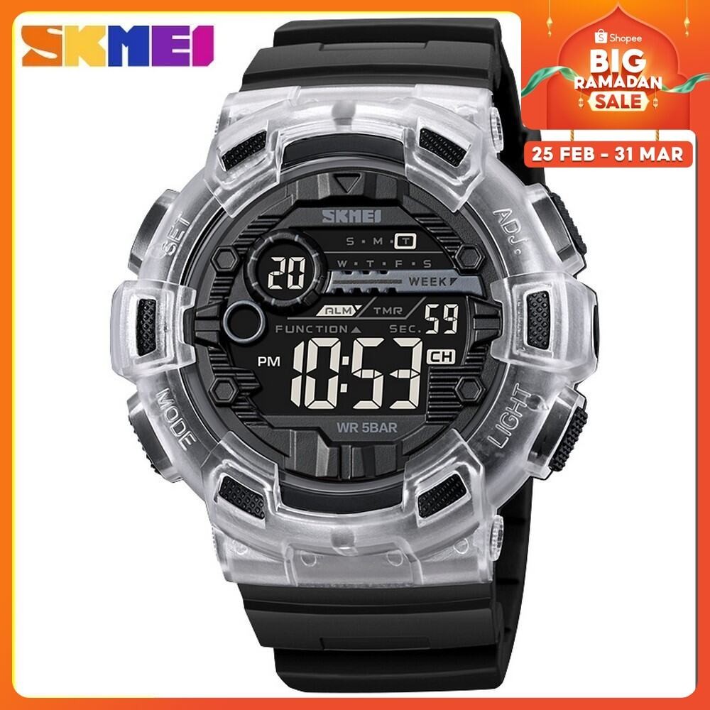 Jam Tangan Pria Remaja SKMEI 2110 Original - Digital Sport, Tahan Air, Stopwatch