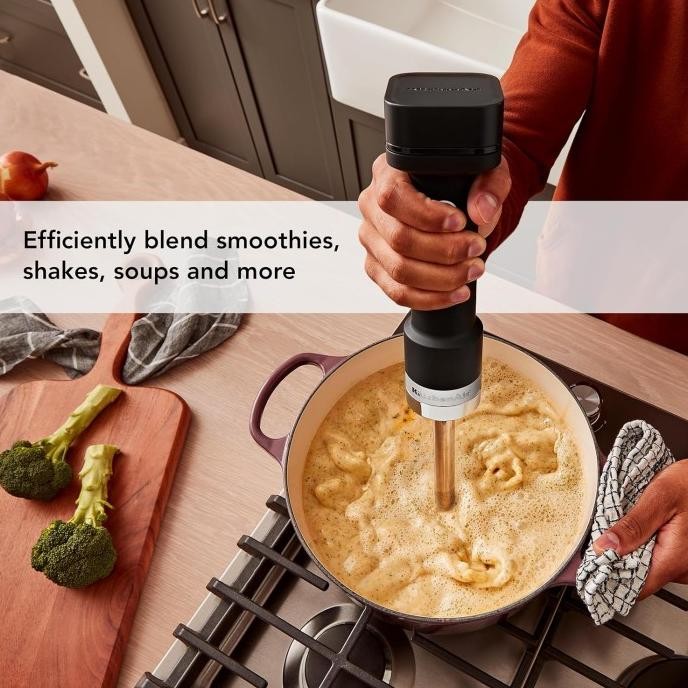Kitchenaid Go Cordless Hand Blender Portable Khbrv00 Khbrv71 Khbrv75Bm Moanaprojectt