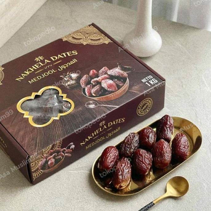 

Kurma Medjool Nakhela Mejol Medjoul 1Kg Qwertystore322