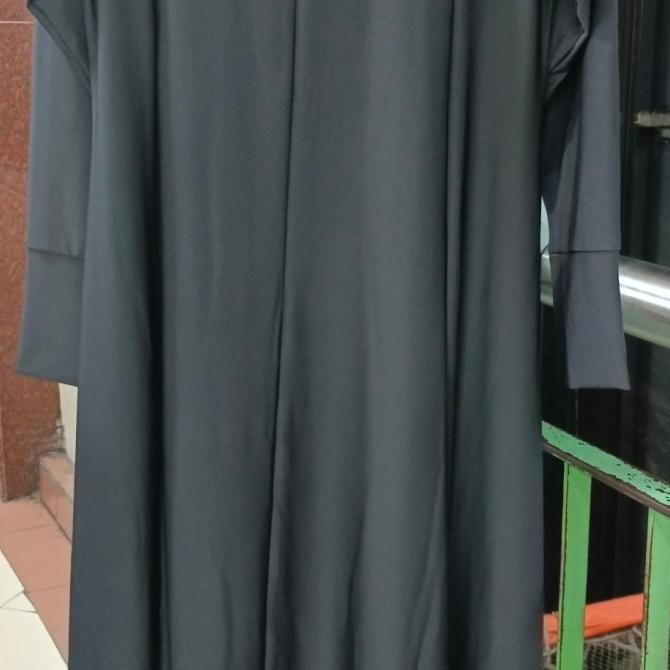 Dalaman Gamis Wanita Bahan Jersey Hitam / Putih All Sze Hingga Jumbo Chizanofficial