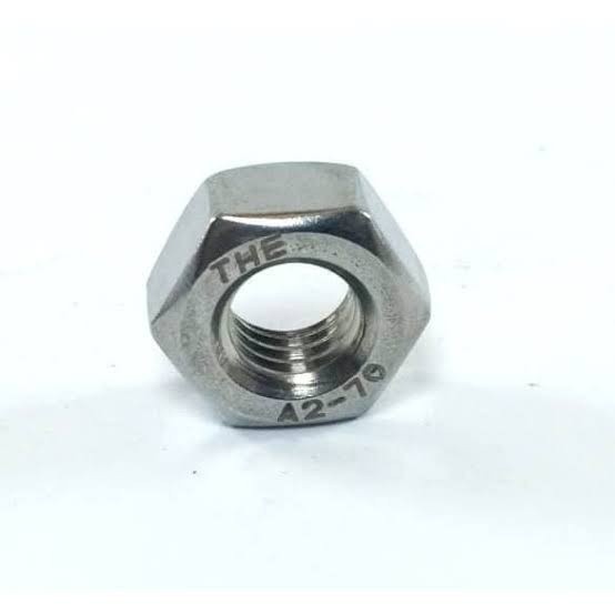 Mur Drat Kiri M12 / Hex Nut Left Thread M12 Stainless SS304