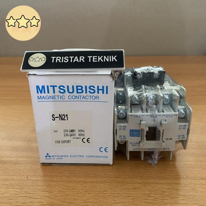 MITSUBISHI CONTACTOR SN 21 Kontaktor s-n21 sn21 SN-21